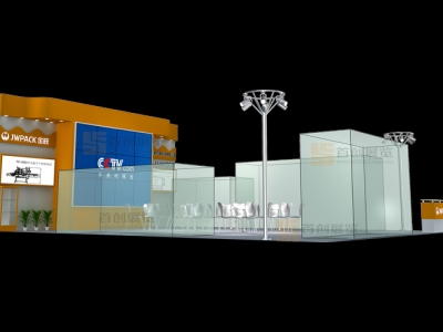金旺包裝 機械工業展臺裝修